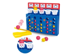 Juego De Baloncesto Para Niños, Juguete Educativo De Mesa Con Resorte Y Estrategia.