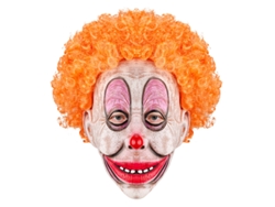 Máscara de látex de payaso divertida para adultos, fiesta de Halloween, RPG A-27 Siurn