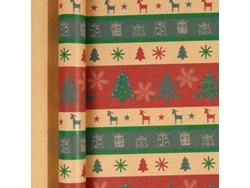 Papel de regalo navideño Eifson, hoja de papel kraft para envolver regalos de Navidad, 43 cm x 3 m (24)