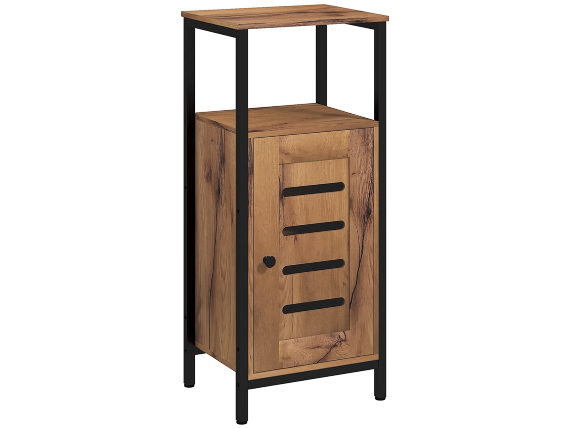 Mueble de baño de estilo industrial con 3 estantes abiertos (60x30x85 cm)