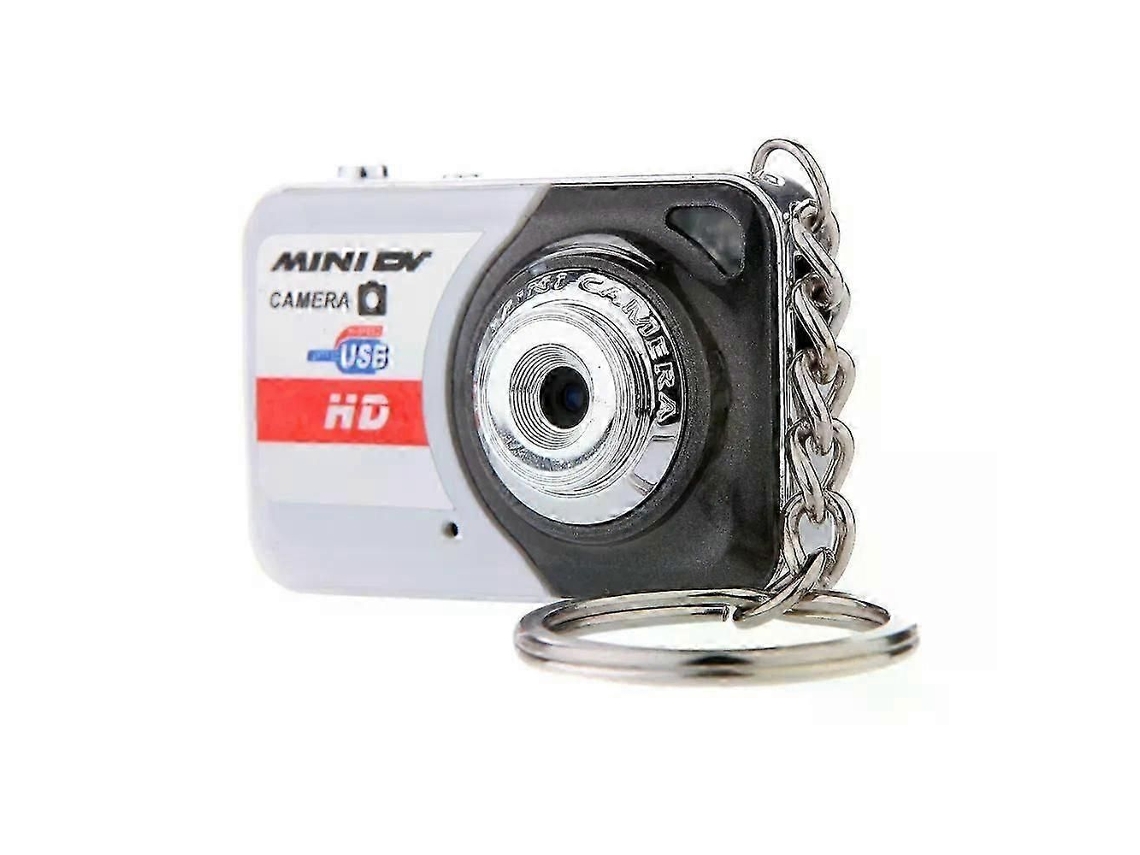Cámara digital portátil ultracompacta de alta definición Andoer X6 Mini con soporte para tarjeta TF de 32 GB y micrófono - Idea de regalo