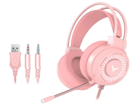 Auriculares para juegos, Auriculares para juegos sobre la oreja, Auriculares con cable, Auriculares para juegos con luz LED G58 Auriculares estéreo...