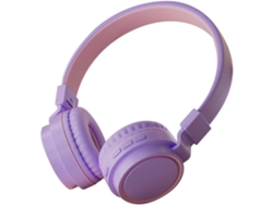 YEMAESRE Auriculares Inalámbricos Calidad de Sonido de Alta Fidelidad Trabajo Bluetooth con Cancelación de Ruido Púrpura