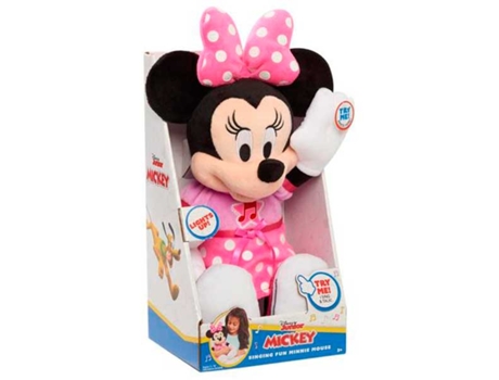 Peluche interactivo FAMOSA Minnie con canción (33 cm - Edad Mínima Recomendada 2 años)