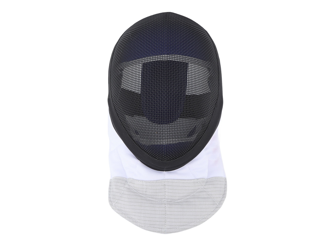 Ymsl Máscara De Esgrima Con Barbilla Acolchada Casco Protector Para Entrenamiento Diario Y Competencia Negro Talla L Hxl