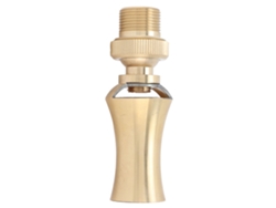 Boquilla Ajustable De Latón Para Fuente De Torre De Hielo Con Roscas Hembra G1/2 Y Macho G3/4.