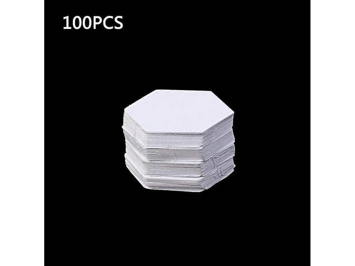2026-plantillas De Hexágono De Papel Para Patchwork Y Costura 100 Piezas 6 Tamaños Herramienta Para Manualidades S202412306487