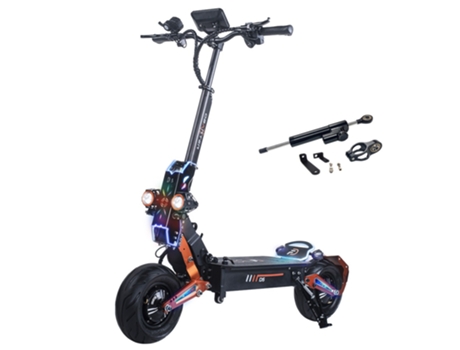 OBARTER D5 Scooter eléctrico 12 pulgadas Neumático de vacío 2X2500W Motor extraíble Batería 35Ah