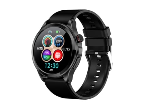 Smartwatches AUJEZON Tk22 Bluetooth Llamada 30 Días En Espera Ip67 Impermeable Negro