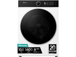 Lavadora HISENSE WF5I1045BWQ (10,5 kg - 1400 rpm - Blanco)