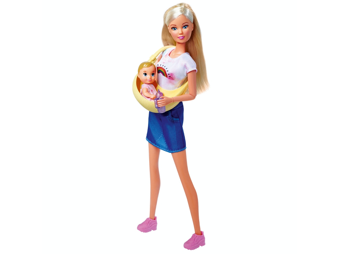 Steffi Love Muñeca y Mochila para Bebé
