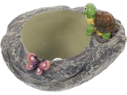 Maceta Decorativa De Resina Con Forma De Tortuga, Maceta Compacta Para Suculentas.