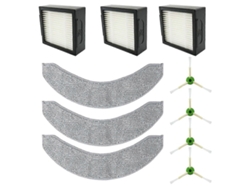 Kit De Repuestos Para El Filtro Del Cepillo Lateral Principal De La Aspiradora Robot Combo J7+ Plus/combo J9+ Plus