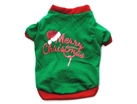 Funny Christmas Holiday Dog Cat Shirts Tee Tanks Ropa Suave Para Perros Pequeños Y Gatos ELKUAIE XS