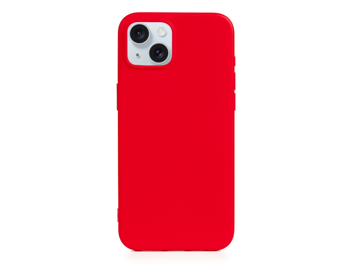 Carcasa De Silicona Essential Para Iphone 15 Plus. Interior Aterciopelado Suave.