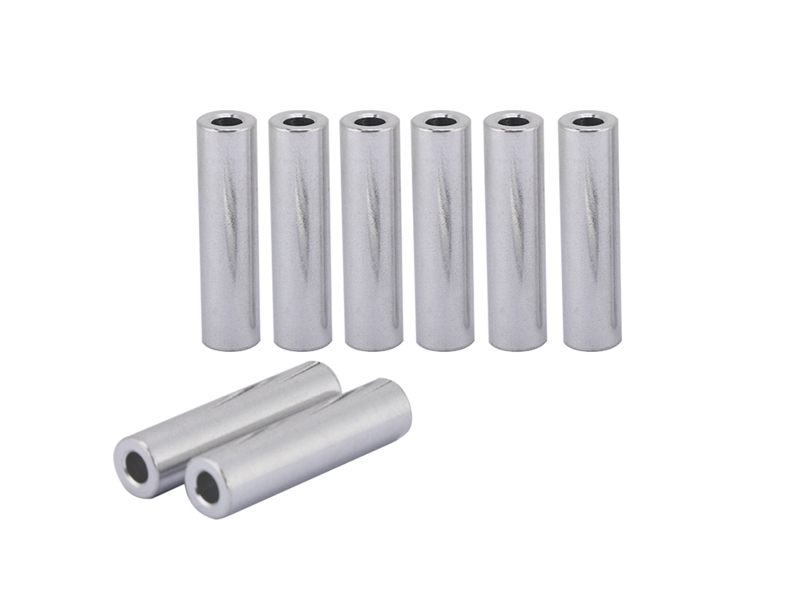 Accesorios para impresoras 3D: espaciadores de aluminio para soportes de motor Nema17/Nema23 de 40 mm.