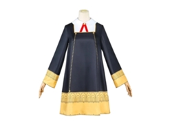 Vestido De Fantasia Escolar Infantil Com Meias Brancas E Acessórios De Cabelo 120