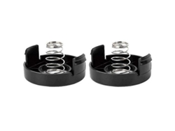 K8z Para Black Decker St1000 St3000 St4000 St4500 2 Tapas De Carrete W1u + 2 Resortes Piezas Para Cortacésped,