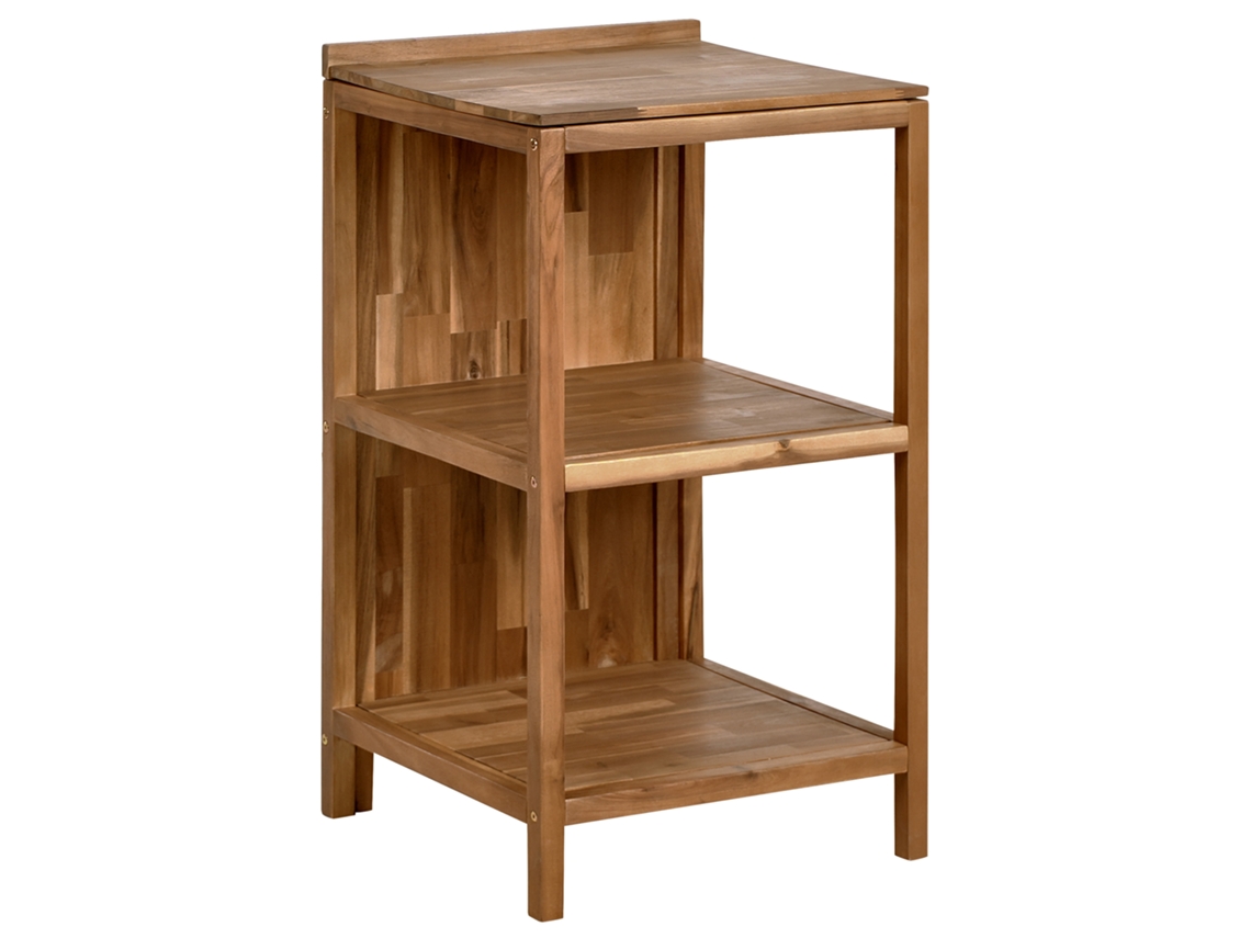 Cocina de jardín Beliani Venous de madera de acacia marrón 50x50x90