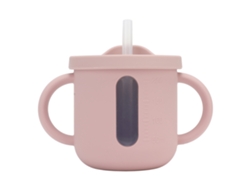 MEOIRUERY Innovador vaso de silicona para sorber y picar, a prueba de caídas, para momentos de alimentación seguros y divertidos, perfecto para que los niños pe