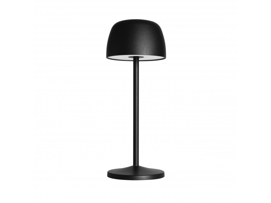 Lámpara De Mesa FORLIGHT Portátil Led Interior Y Exterior Luz De Intensidad Y Temperatura Regulable 2700-4000Knegro