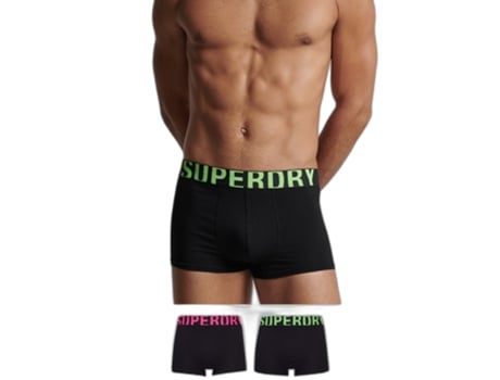 Juego de Boxers para Hombre SUPERDRY (XL - Algodón - Multicolor)