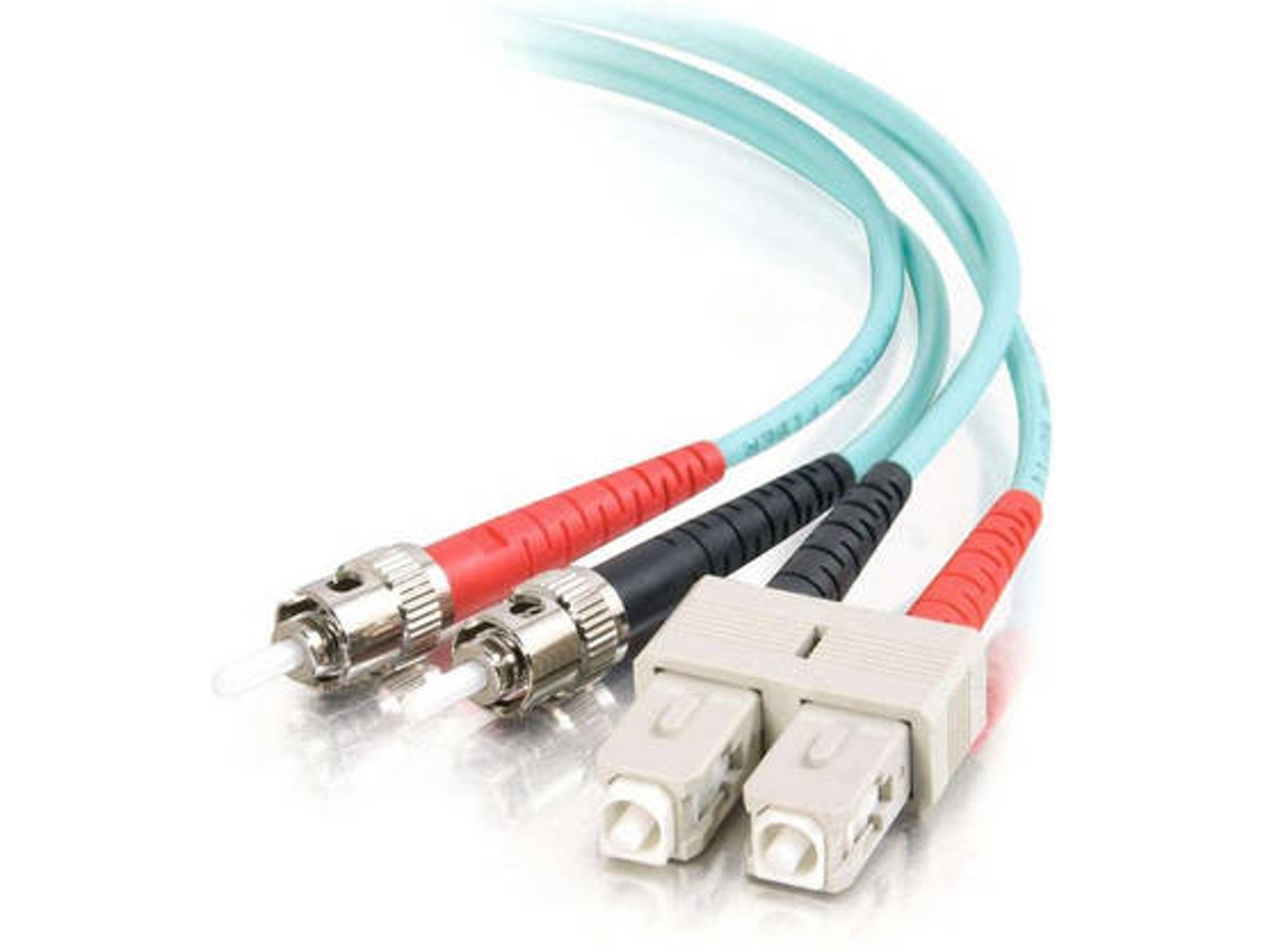 Cable de Fibra Óptica C2G (OFNR - 15 m - Azul)