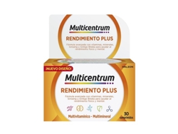 Complemento Alimentar MULTICENTRUM Plus Ginseng Y Ginkgo (30 comprimidos)