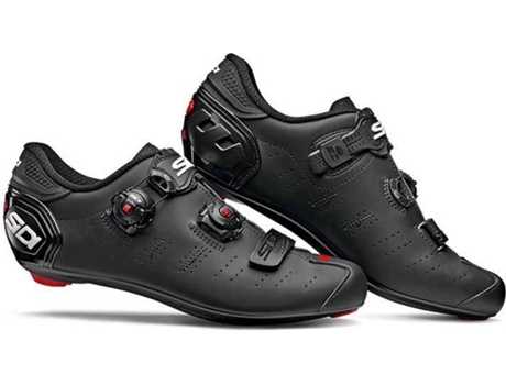 Zapatillas para Hombre SIDI Carretera Ergo 5 Negro para Ciclismo (EU 47)