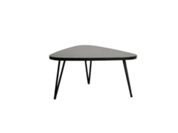 Mesa De Centro FURNLUX Premium Adesso (Negro, Madera Maciza - 68X73X35 Cm)