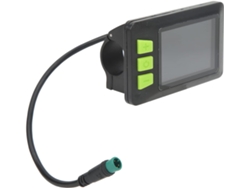 Pantalla LCD para patinete eléctrico, ABS, panel de control práctico, impermeable, 22,5 mm, 24 V, 36 V Gokoco