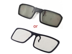 2026-gafas 3d Unisex Clip-on Con Lentes Polarizadas Para Tv 3d Y Cine Real D, Marco Abs Ligero