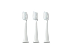Cabezales de repuesto para cepillo de dientes eléctrico Clean Sonic, paquete de 3, color blanco