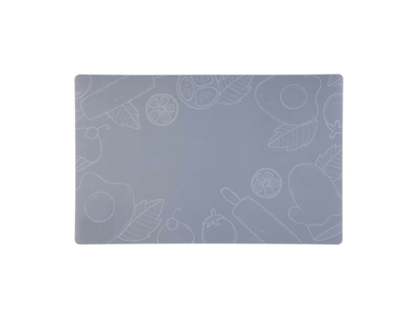 Salvamantel VERSA Cocina Gris Polipropileno 43 x 28 cm