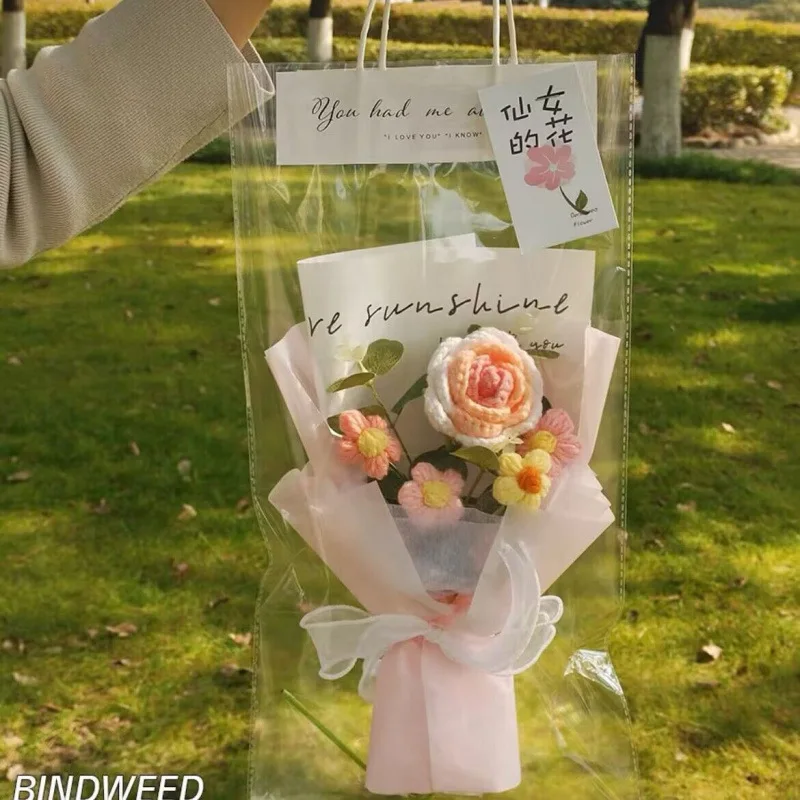 Flores De Ganchillo, Regalos De Flores Artificiales, Ramos Hechos A Mano, Decoraciones Para Fiestas