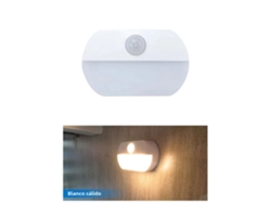(6 Piezas) Luz Nocturna Led Equipada Con Sensor Infrarrojo, Montaje En Pared, Batería Incorporada