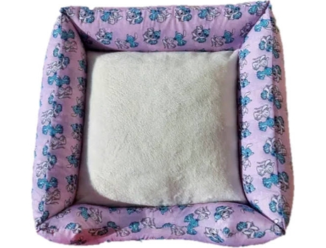 Cama para Perros y Gatos MIANDOSTORE Nido Stitch L (Multicolor - 90x70 cm - Algodón)
