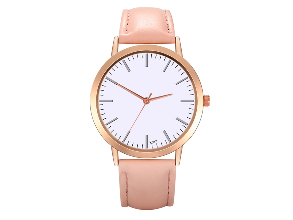 Reloj De Cuarzo Zhoulianfa Con Diseño Moderno De Luna Y Correa De Malla T59-w