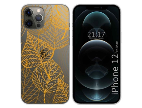 Carcasa iPhone 12 Pro Max (6.7) TUMUNDOSMARTPHONE Dibujos Transparente Multicolor
