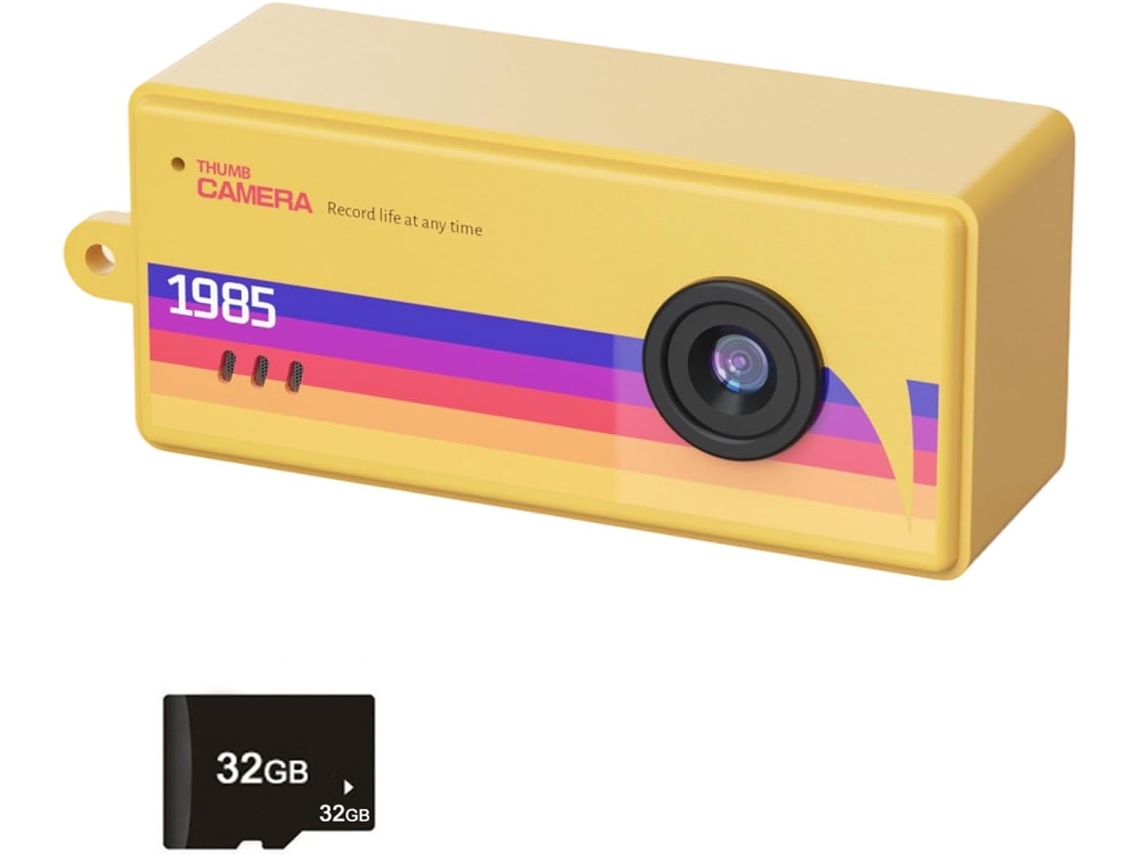 Cámara/grabadora De Vídeo 1080p Ligera Y Portátil Para Estudiantes, Deportes Y Viajes Cortos.