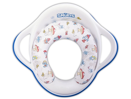 Asiento Reductor Blando con Correas LORELLI Pitufos Blancos