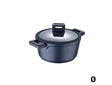 Cacerola MASTERPRO Negro Aluminio (Ø 28 x 13 cm - Negro)