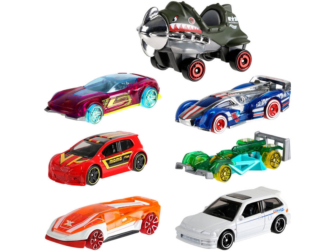 Coche HOT WHEELS Tira Coches (Edad Mínima: 3 Años - 12,5 x 2,5 x 5,4 cm - Artículo Surtido)