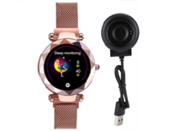 Pulsera inteligente EOOCOO con monitorización del ciclo menstrual, frecuencia cardíaca y presión arterial.