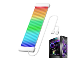 Tira De Luz Led Rgb De 24 Pines, Cable De Neón Rgb De 108 Perlas Con Funda Protectora.