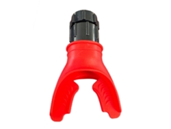 Ejercitador pulmonar Rosewell, entrenador respiratorio, dispositivo portátil para el entrenamiento de la capacidad pulmonar (rojo)