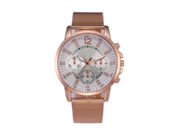 Reloj De Pulsera Informal De Moda Con Correa De Silicona Transparente Para Estudiantes (azul)