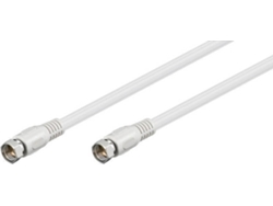 Cable de Antena GOOBAY (Coaxial - 1.5 m - Blanco)