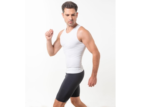 Camiseta Reductora ANAISSA con Emana fibra Speed Negro (Talla: 34-38)