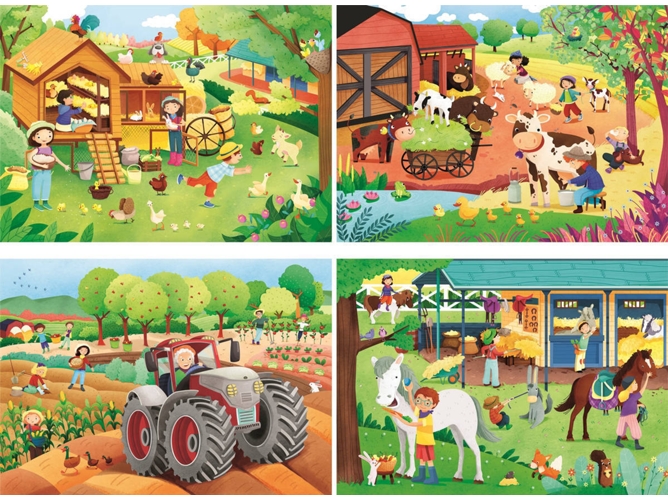 Puzzle CLEMENTONI A Quinta (20 Piezas)